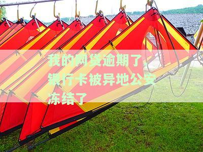我的网贷逾期了,银行卡被异地公安冻结了
