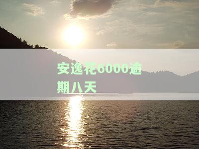 安逸花逾期6天了会怎么样，逾期6天，安逸花会有哪些后果？