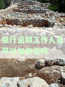 银行逾期工作人员可以加微信吗