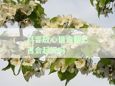 抖音放心借逾期会怎么样？多久上征信、给家人打电话？会暴通讯吗？协商期还款方法是什么？