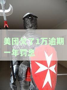 美团欠了1万逾期一年罚息多少，美团借款一万逾期一年，罚息究竟几何？