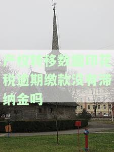 产权转移书据印花税的纳税义务发生时间，理解产权转移书据印花税的纳税义务发生时间
