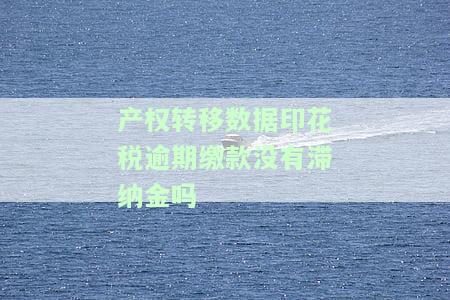 产权转移交的印花税：账务处理与会计分录方法