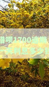 借呗11000逾期一个月利息多少？逾期多久会上诉？