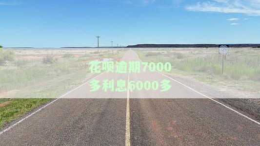 花呗逾期7000会被起诉吗？答案在这里！