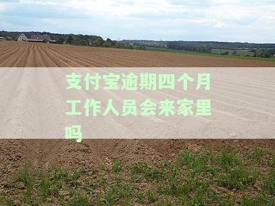 支付宝逾期四个月工作人员会来家里吗