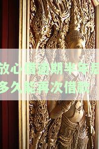 放心借逾期半年了，警示：放心借已逾期半年，及时处理避免不良影响！