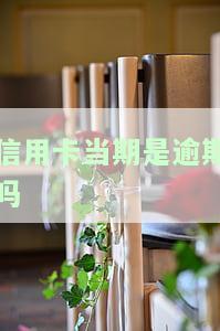 信用卡当期是逾期吗-信用卡当期是逾期吗怎么办