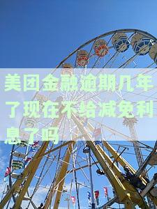美团金融逾期几年了现在不给减免利息了吗怎么办，美团金融逾期多年，现不再减免利息，如何应对？