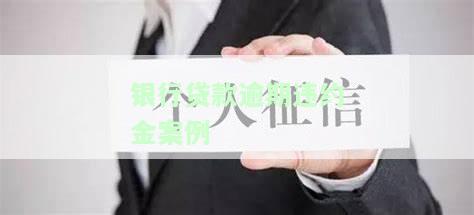 银行贷款逾期违约金案例大全，警惕！银行贷款逾期违约金案例大全，避免重蹈覆辙