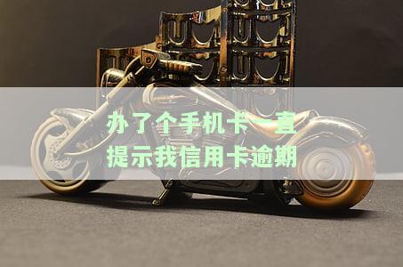 办了个手机卡一直提示我信用卡逾期-办了个手机卡一直提示我信用卡逾期怎么回事
