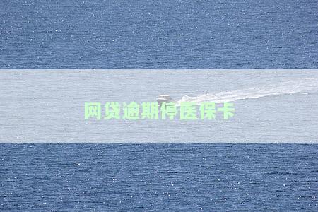 网贷逾期停医保卡-网贷逾期停医保卡会怎么样
