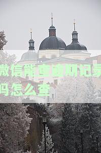 微信怎么查询逾期记录明细？步骤全解析！