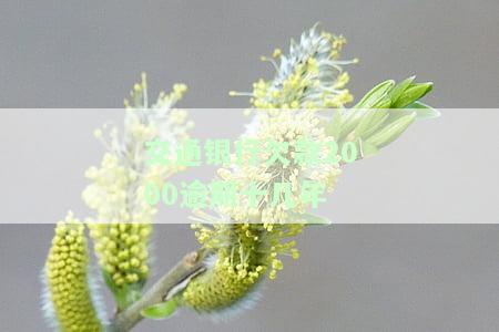 交通银行逾期2年无法一次性还清，应如何处理？