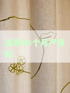 逾期46个月严重吗怎么办，逾期46个月严重？解决方案大揭秘！
