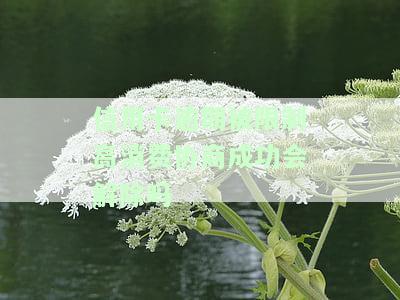 信用卡逾期被限制高消费协商成功会解除吗