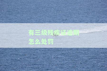 残疾证办过三级还可以办二级吗，残疾人福利：已办理三级残疾证，能否再申请办理二级？