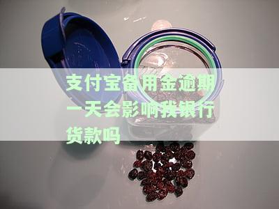 支付宝备用金逾期一天会影响我银行贷款吗？怎么办？逾期一天后还款进征信、能否取出及再次借款的影响解析