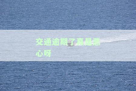 交通逾期多久会上征信，了解交通逾期的严重性：多久会上征信？