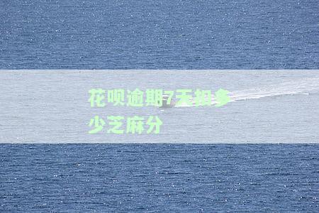 花呗逾期7天上征信吗花呗逾期有什么后果，警惕！花呗逾期7天是否上征信？逾期后果你必须要知道