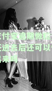支付宝逾期微粒贷还进去后还可以借出来吗