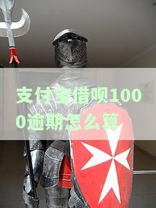 支付宝借呗1000逾期利息计算方法及年化率，逾期一天费用多少？