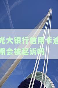 光大银行信用卡逾期会被起诉吗怎么办，光大银行信用卡逾期：是否会被起诉？如何应对？