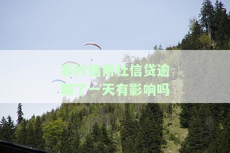 农村信用社贷款逾期一天会否影响征信？包括是否会上征信记录、报告以及对以后贷款的影响，以及如何处理逾期情况。同时探讨逾期一天是否会增加利息并影响征信的问题。