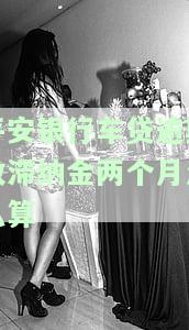 平安银行车贷逾期几个小时，平安银行车贷：逾期几个小时会产生什么影响？