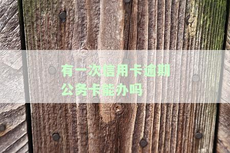 公务员信用卡逾期：影响、处理及法律后果全解析