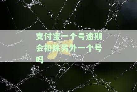 支付宝一个号逾期会扣除另一个号吗？安全性、影响及解决办法