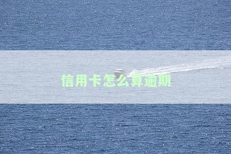 信用卡怎么算逾期呢，小白必看：信用卡逾期计算方法详解