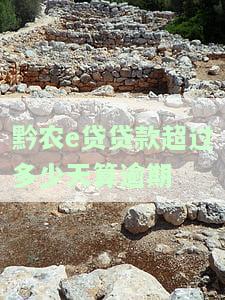 黔农e贷逾期几天还了为什么贷不了？解答常见问题与解决办法