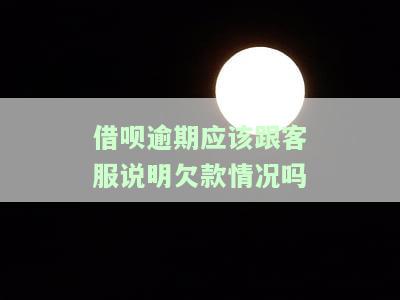 借呗逾期后如何与客服有效沟通协商还款？
