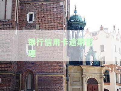 银行信用卡逾期管理-银行信用卡逾期管理办法最新