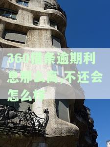 逾期利息高，不还会有何后果？安全吗？会利滚利吗？逾期费用高吗？