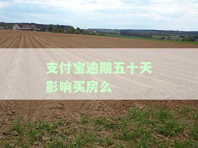 我支付宝逾期500逾期3年能办理房贷吗？逾期还款对购房有何影响？