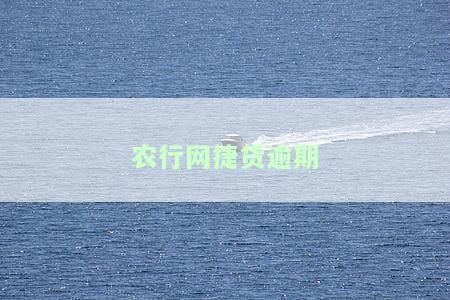 农行网捷贷逾期多久会上征信，农行网捷贷逾期时间长短与上征信的关系解析