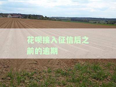 花呗接入征信之前的逾期会有记录吗，花呗接入征信前的逾期是否会被记录？