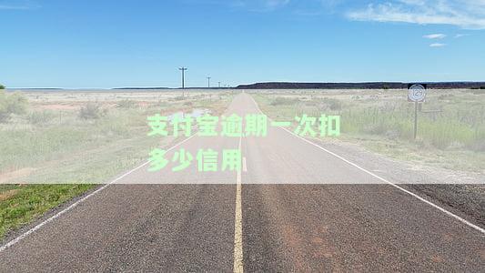 支付宝逾期一次会怎样，支付宝逾期一次的后果是什么？