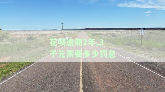 花呗欠款三千逾期2年说会起诉怎么办，如何处理花呗欠款三千逾期两年并可能被起诉的情况？