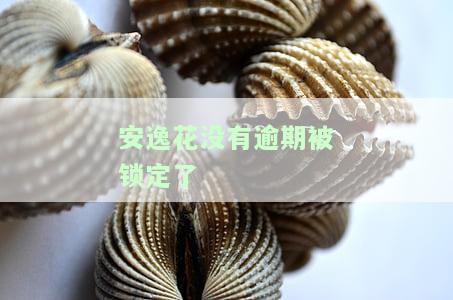 安逸花账户被锁定了，突发状况：你的安逸花账户被锁定，如何解锁？