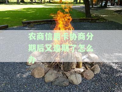 农商信用卡协商分期后又逾期了怎么办
