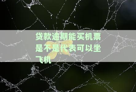 贷款逾期可以买高铁票吗，关于贷款逾期：能否购买高铁票？