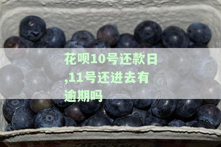 花呗10号还款日,11号还进去有逾期吗