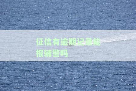 征信有逾期可以考警察、公安、公务员吗？2020年影响大吗？银行可考吗？