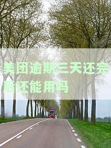美团逾期三天还完后能否继续使用？解决方案分享