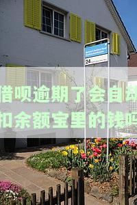 借呗逾期了会自动扣余额宝里的钱吗