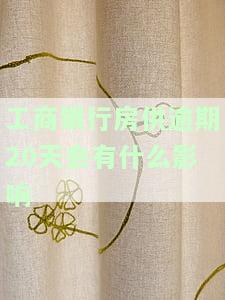 工商银行房贷逾期怎么办，工商银行房贷逾期处理攻略