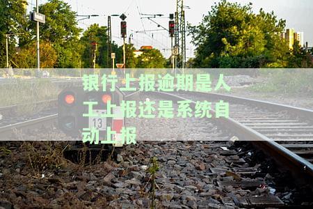 银行上报逾期是人工上报还是系统自动上报